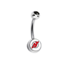 New Jersey Devils Black Swarovski Classic Style 7/16