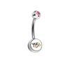 Nashville Predators Pink Swarovski Classic Style 7/16