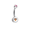 New York Knicks Swarovski Pink Classic Style 7/16