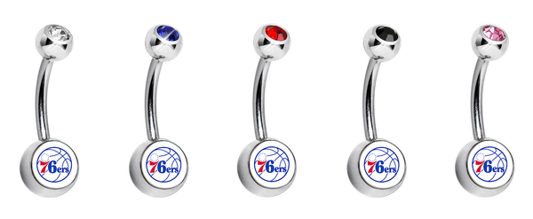 Philadelphia 76ers Swarovski Classic Style 7/16