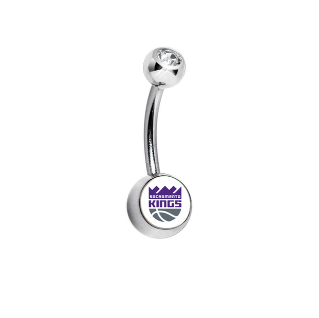 Sacramento Kings Swarovski Clear Classic Style 7/16