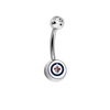 Winnipeg Jets Clear Swarovski Classic Style 7/16