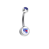 New York Rangers Blue Swarovski Classic Style 7/16