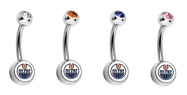 Edmonton Oilers Swarovski Classic Style 7/16
