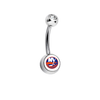 New York Islanders Swarovski Clear Classic Style 7/16