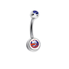 New York Islanders Swarovski Blue Classic Style 7/16