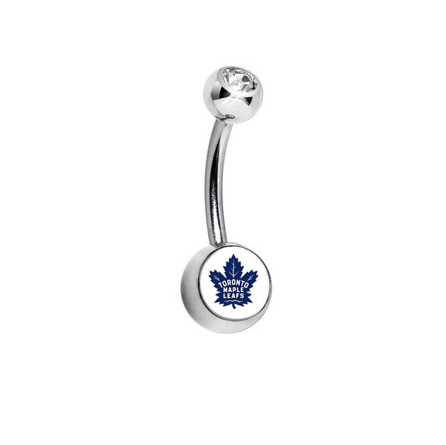 Toronto Maple Leafs Clear Swarovski Classic Style 7/16