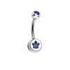 Toronto Maple Leafs Swarovski Blue Classic Style 7/16