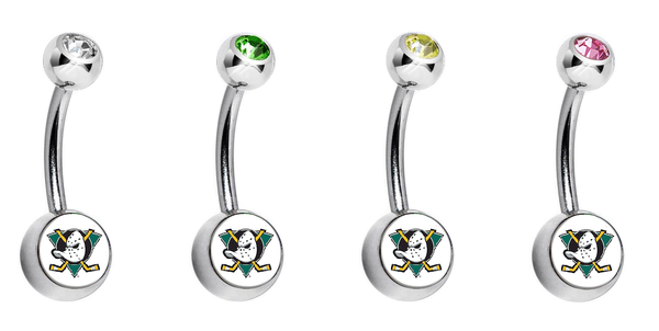 Anaheim Mighty Ducks Swarovski Classic Style 7/16