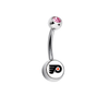 Philadelphia Flyers Swarovski Pink Classic Style 7/16