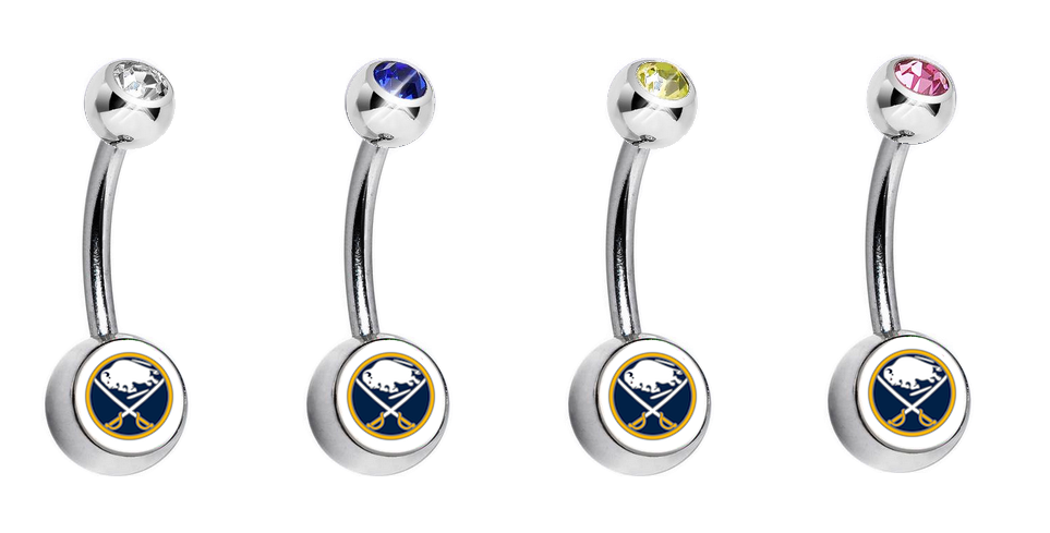 Buffalo Sabres Swarovski Classic Style 7/16