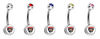 Florida Panthers Swarovski Classic Style 7/16