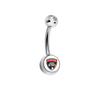 Florida Panthers Swarovski Clear Classic Style 7/16