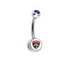Florida Panthers Swarovski Blue Classic Style 7/16