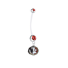Florida State Seminoles Pregnancy Red Maternity Belly Button Navel Ring - Pick Your Color