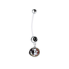 Florida State Seminoles Pregnancy Black Maternity Belly Button Navel Ring - Pick Your Color