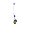 California Cal Golden Bears Blue Pregnancy Maternity Belly Button Navel Ring - Pick Your Color