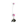 Colorado Buffaloes Pregnancy Pink Maternity Belly Button Navel Ring - Pick Your Color