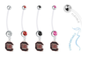 South Carolina Gamecocks Pregnancy Maternity Belly Button Navel Ring - Pick Your Color