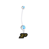 Purdue Boilermakers Boy/Girl Light Blue Pregnancy Maternity Belly Button Navel Ring