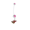 Minnesota Gophers Mascot Pregnancy Maternity Pink Belly Button Navel Ring - Pick Your Color
