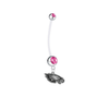 Philadelphia Eagles Pregnancy Maternity Pink Belly Button Navel Ring - Pick Your Color