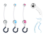 Indianapolis Colts Boy/Girl Pregnancy Maternity Belly Button Navel Ring