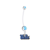 UCLA Bruins Pregnancy Maternity Light Blue Belly Button Navel Ring - Pick Your Color