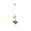 Jacksonville Jaguars Pregnancy Maternity Gold Belly Button Navel Ring - Pick Your Color