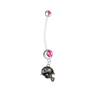 Seattle Seahawks Helmet Pregnancy Maternity Pink Belly Button Navel Ring - Pick Your Color