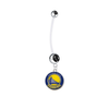 Golden State Warriors Pregnancy Maternity Black Belly Button Navel Ring - Pick Your Color