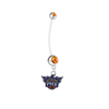 Phoenix Suns Pregnancy Maternity Orange Belly Button Navel Ring - Pick Your Color