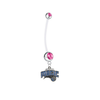 Orlando Magic Pregnancy Maternity Pink Belly Button Navel Ring - Pick Your Color