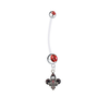 New Orleans Pelicans Pregnancy Maternity Red Belly Button Navel Ring - Pick Your Color
