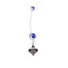 New Orleans Pelicans Pregnancy Maternity Blue Belly Button Navel Ring - Pick Your Color