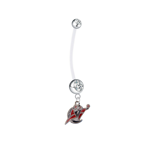 Washington Wizards Boy/Girl Clear Pregnancy Maternity Belly Button Navel Ring