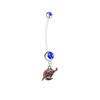 Washington Wizards Pregnancy Blue Maternity Belly Button Navel Ring - Pick Your Color