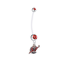 Washington Wizards Pregnancy Maternity Red Belly Button Navel Ring - Pick Your Color