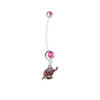 Washington Wizards Boy/Girl Pink Pregnancy Maternity Belly Button Navel Ring
