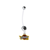Cleveland Cavaliers Pregnancy Maternity Black Belly Button Navel Ring - Pick Your Color