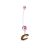 Cleveland Cavaliers Style 2 Pregnancy Maternity Pink Belly Button Navel Ring - Pick Your Color