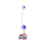 Los Angeles Clippers Pregnancy Maternity Blue Belly Button Navel Ring - Pick Your Color