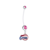 Los Angeles Clippers Pregnancy Pink Maternity Belly Button Navel Ring - Pick Your Color