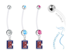 Los Angeles Clippers Style 2 Boy/Girl Pregnancy Maternity Belly Button Navel Ring