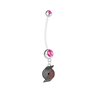 Portland Trail Blazers Pregnancy Maternity Pink Belly Button Navel Ring - Pick Your Color