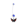 Washington Capitals Pregnancy Maternity Blue Belly Button Navel Ring - Pick Your Color