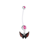 Washington Capitals Pregnancy Maternity Pink Belly Button Navel Ring - Pick Your Color
