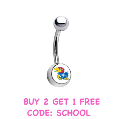 Kansas Jayhawks Classic Style 7/16