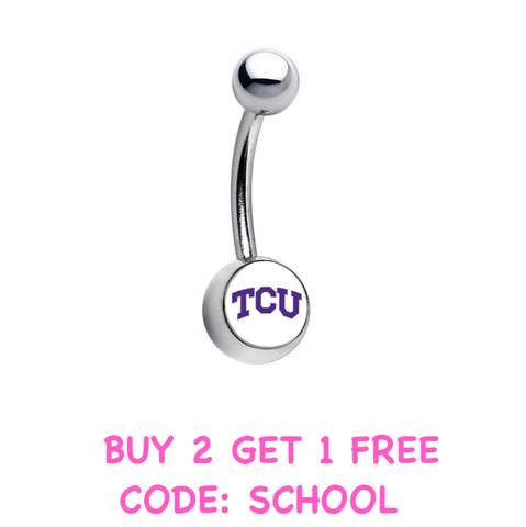 TCU Horned Frogs Classic Style 7/16