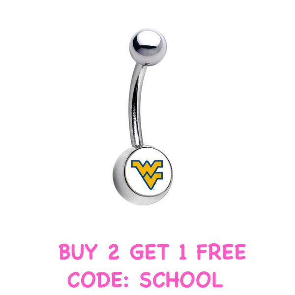 West Virginia Mountaineers Classic Style 7/16
